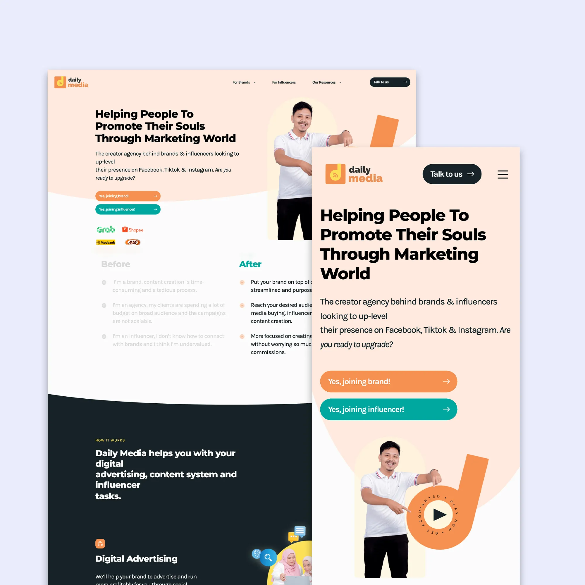 Daily Media - Portfolio LamanWeb